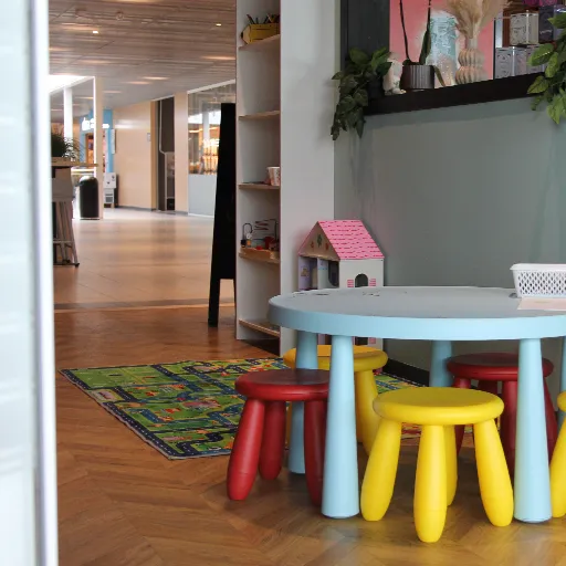 Familievennlig — lekeområde for barn