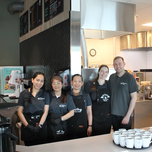 Teamet på Kystens Kafé